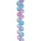 Pink & Blue Glass Shell Beads by Bead Landing™, 10mm